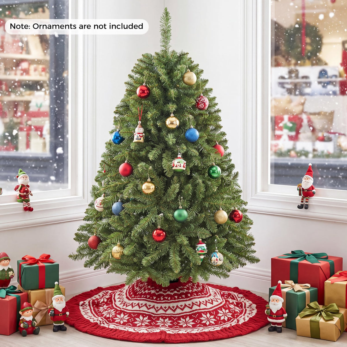 4 FT Artificial Christmas Tree, Easy Setup, Green Christmas Tree at Gallery Canada