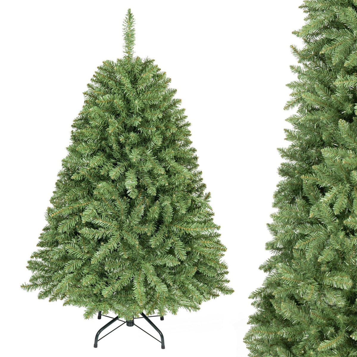 4 FT Artificial Christmas Tree, Easy Setup, Green Christmas Tree Green at Gallery Canada