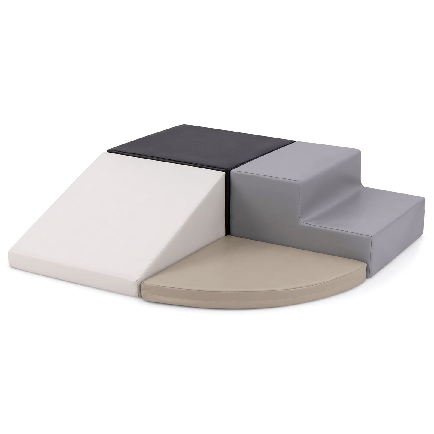 4-Piece Climb And Crawl Foam Block Play Set, Black Baby Gyms & Playmats at Gallery Canada