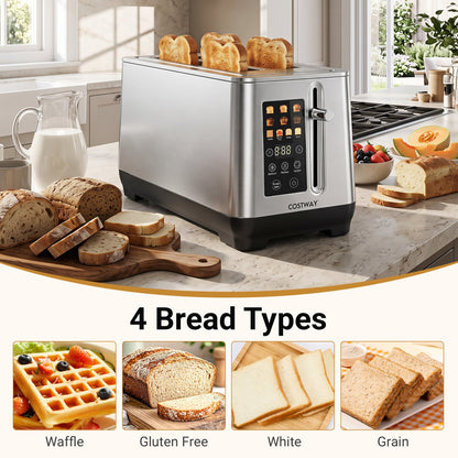 4 Slice Toaster, 6 Browning Levels, 4 Bread Types, Silver Small Appliances at Gallery Canada