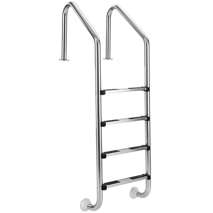 4-Step Inground Pool Ladder, Stainless Steel, Silver Swimming Pools at Gallery Canada