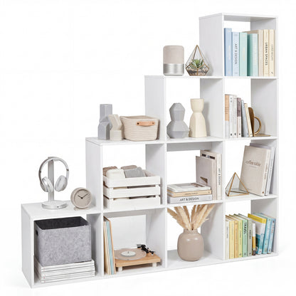 4-Tier Bookshelf With 2 Anti-Tipping Kits, White Bookcases White at Gallery Canada