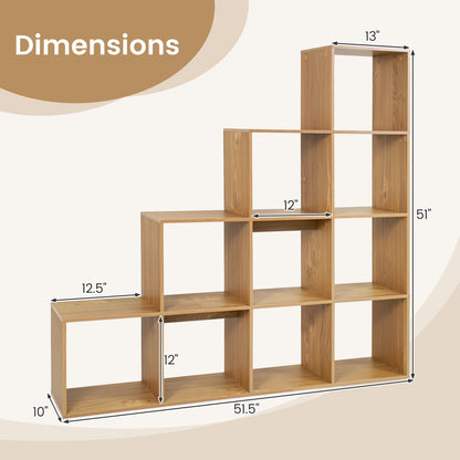 4-Tier Bookshelf, with Anti-Tipping Kits, Natural Bookcases at Gallery Canada