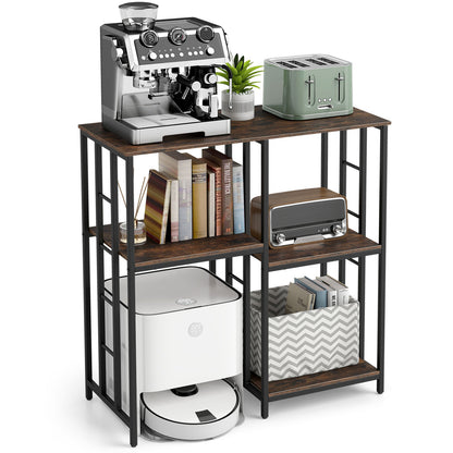 4-Tier Heavy-Duty Kitchen Baker's Rack, Brown Baker's Racks at Gallery Canada