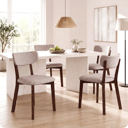 Upholstered Dining Chairs, Solid Wood Frame, Brown Dining Chairs at Gallery Canada