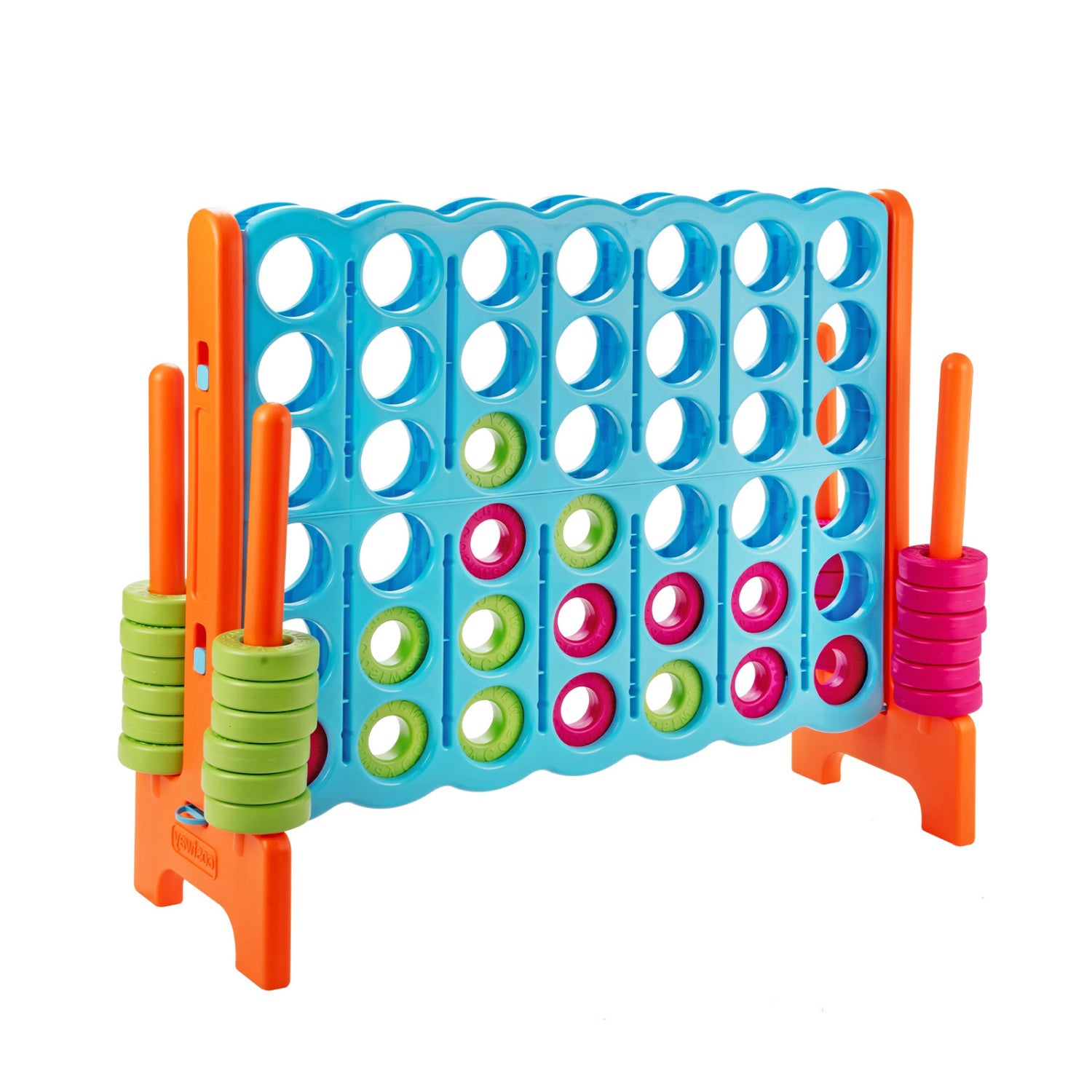 Giant Jumbo 4 In A Row Game Set, Light Blue Lawn Games at Gallery Canada