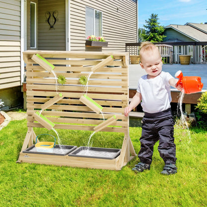 18 Pcs Kids Water, Sand Playset, Wooden Sensory Toys, Age 3-7 Sandboxes & Accessories at Gallery Canada