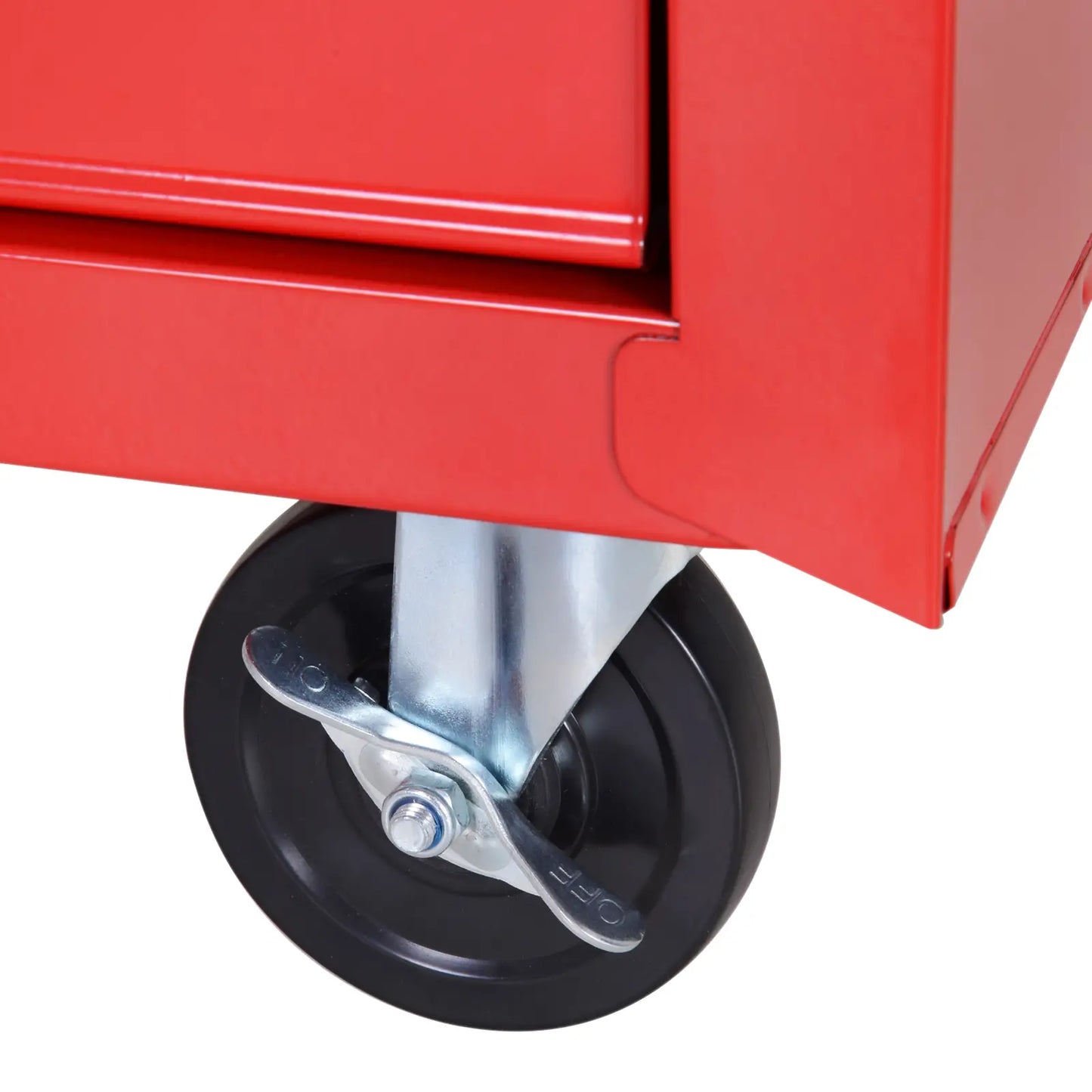 5 Drawer Roller Tool Chest, Mobile Lockable Toolbox, Red Tool Organizers at Gallery Canada