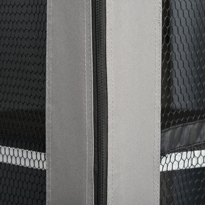 79" Cat Cage, Large Outdoor Kitten House, Indoor Pet Kennel, Grey Outdoor Cat Enclosures at Gallery Canada