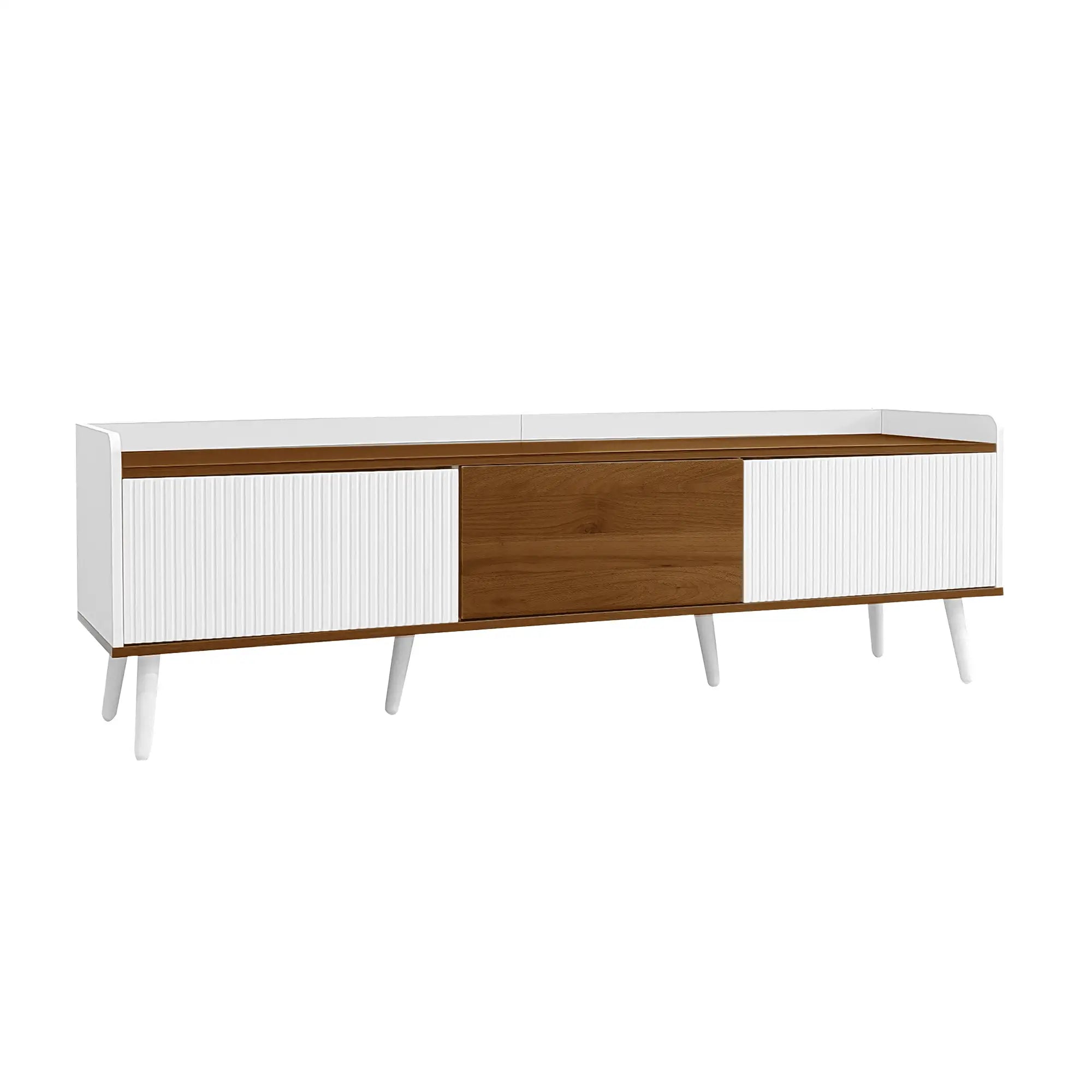Three Door Stand, Sturdy Wooden Legs, 63