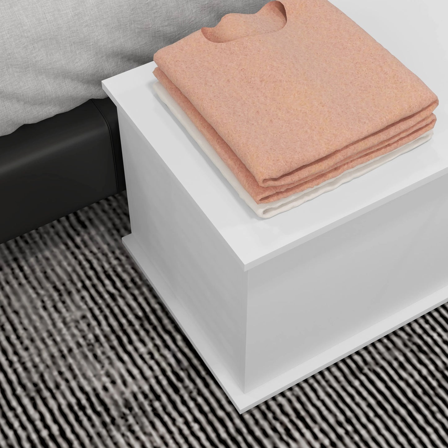 31.5" Storage Chest, Flip-Top Lid, Entryway Bench, Oak Storage Cabinets at Gallery Canada