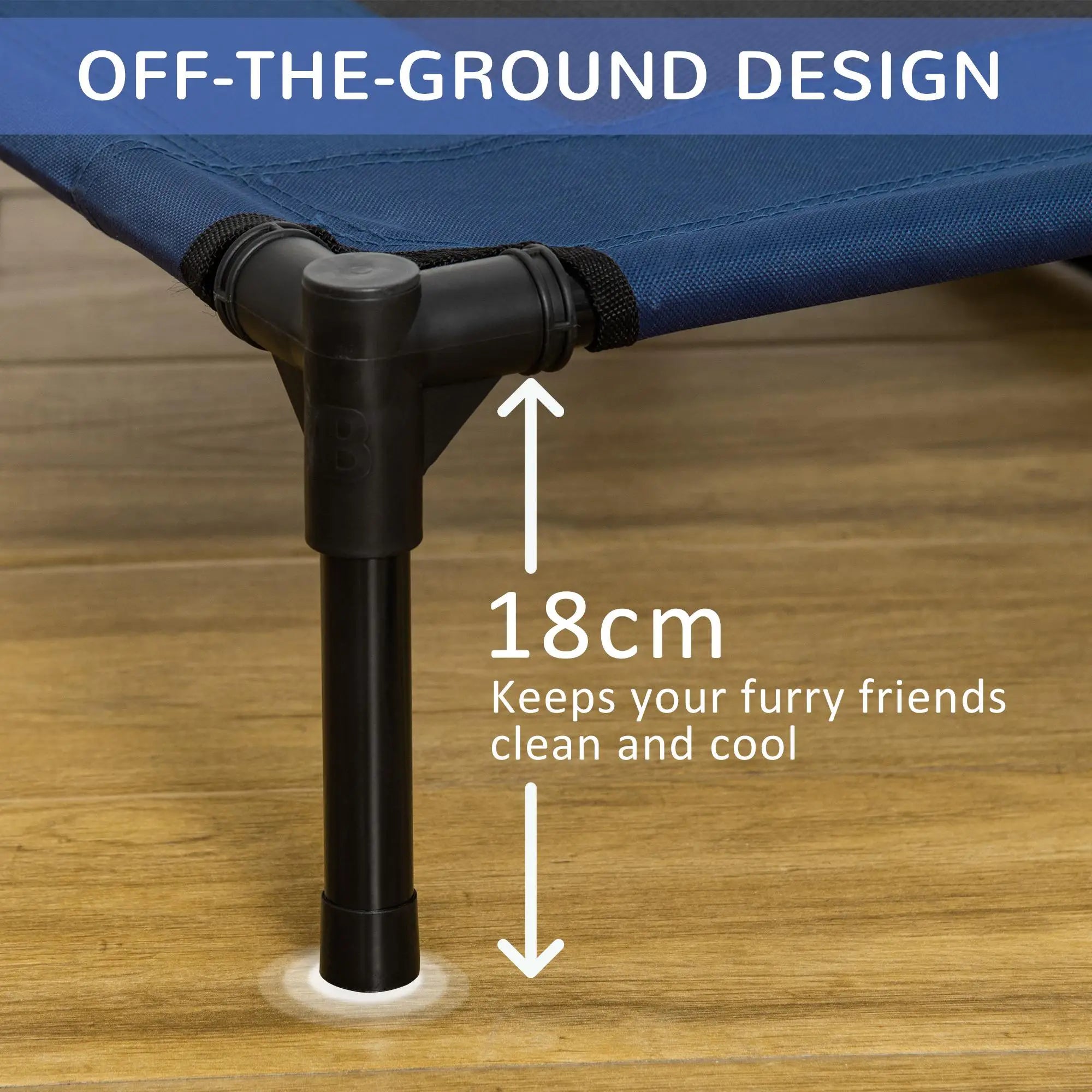 Elevated Dog Bed, XL Dog Cot, 36