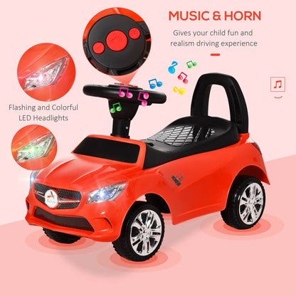 Kids Ride On Push Car, Foot-to-Floor Sliding Toy, Red Push Cars for Toddlers at Gallery Canada
