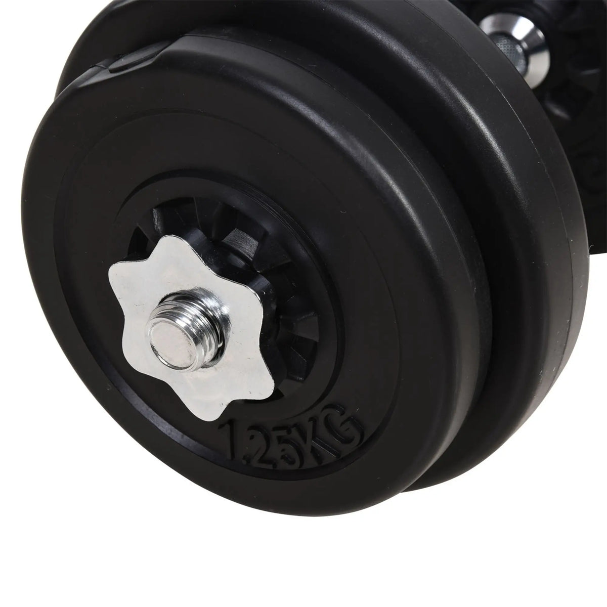 145lbs Adjustable Dumbbell, Barbell Set, Plate Bar Clamp Rod Dumbbells & Barbells at Gallery Canada