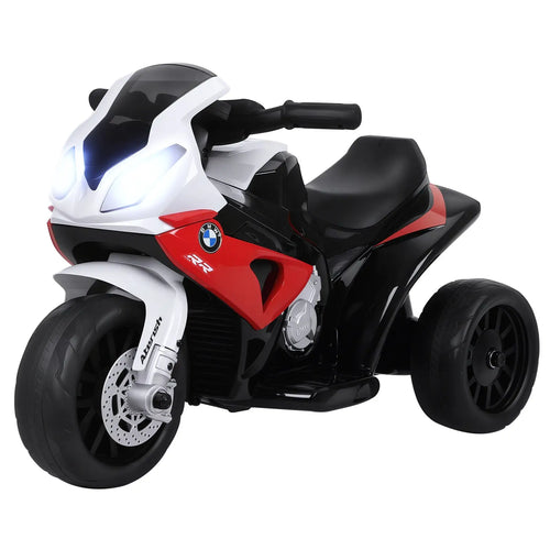 Kids Motorcycle, 6V Battery Powered, 3 Wheels, Red