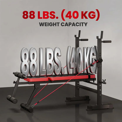924LBS Adjustable Weight Bench, Home Gym Strength Training Weight Benches at Gallery Canada