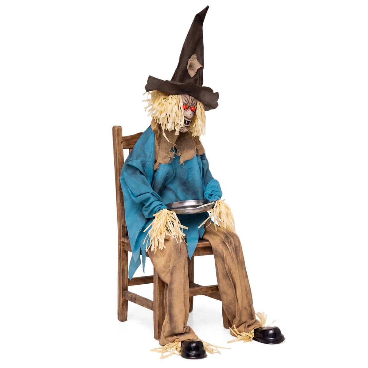 5.2 ft Halloween Animatronic Scarecrow, Blue Halloween at Gallery Canada