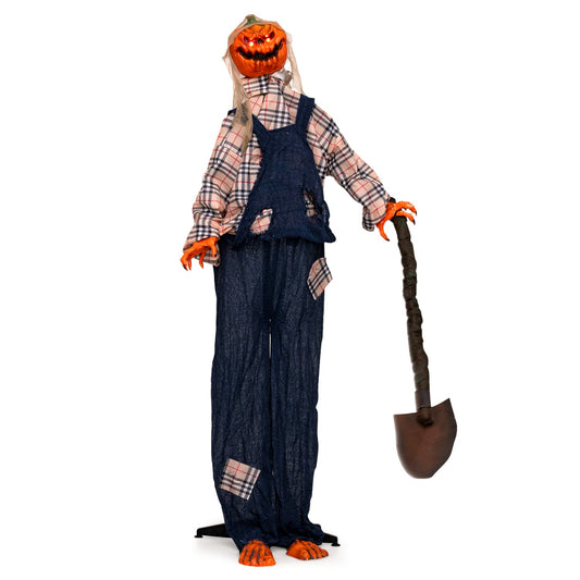 5.3 ft Halloween Outdoor Decoration, Shovel, Red Eyes Halloween Options at Gallery Canada