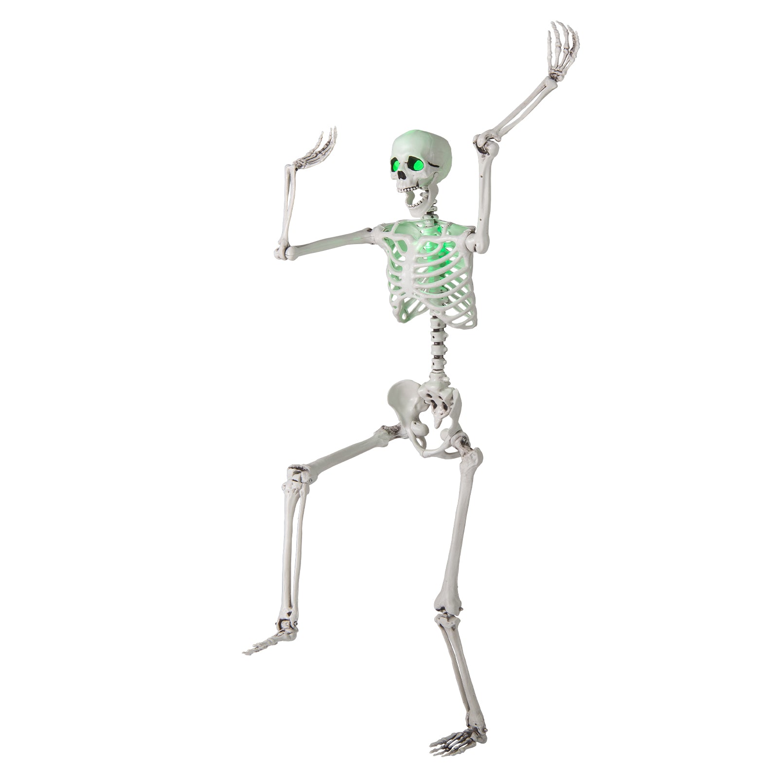5.5 FT Halloween Skeleton, Life Size Posable, Indoor Outdoor Decoration, White Halloween at Gallery Canada
