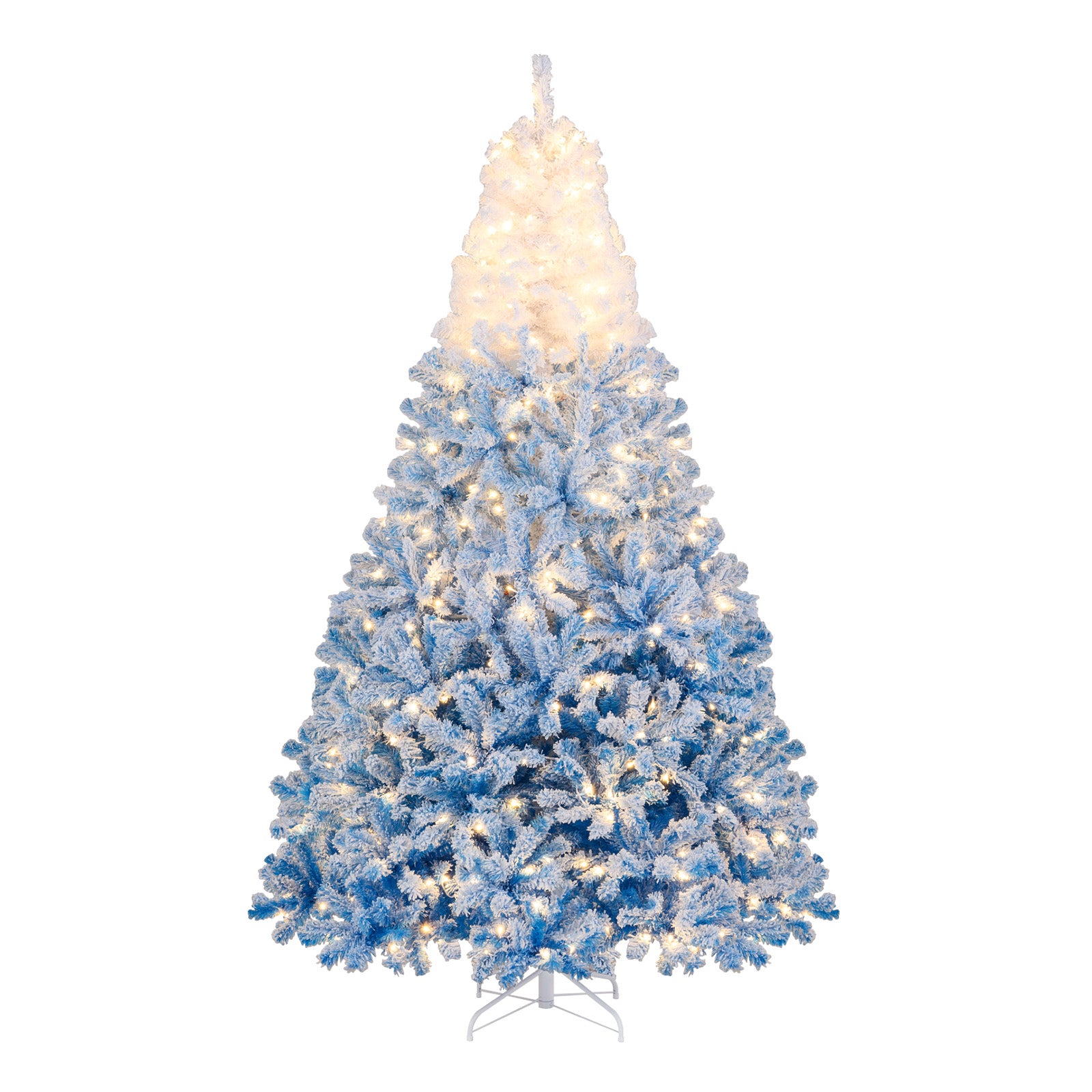 Artificial Christmas Tree, 8 Feet, With Warm White LED Lights, 8 Modes, Blue Christmas Tree at Gallery Canada