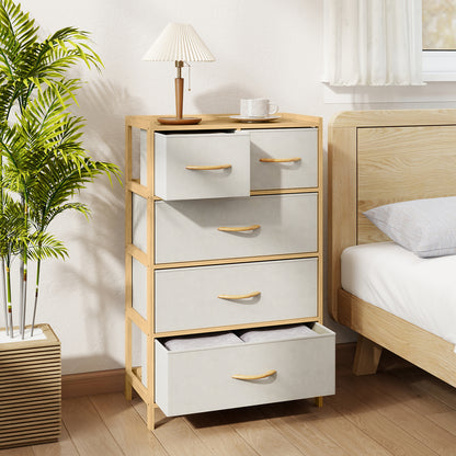 5-Drawer Dresser with Top Shelf, Natural Dressers & Chests at Gallery Canada