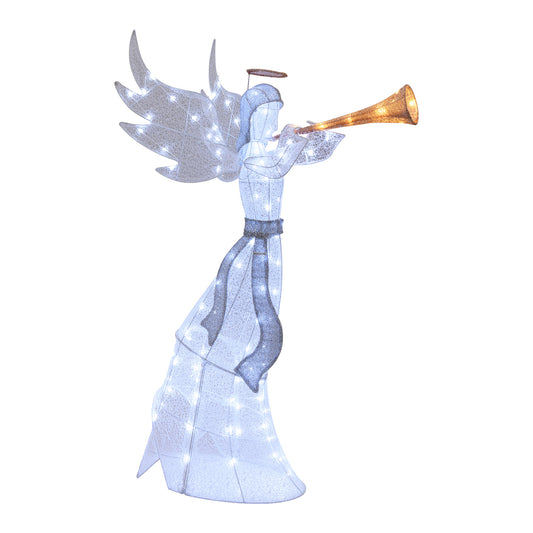 5 Feet Christmas Angel, 100 LED Lights, Ground Stakes Christmas Decor & Accessories Options at Gallery Canada
