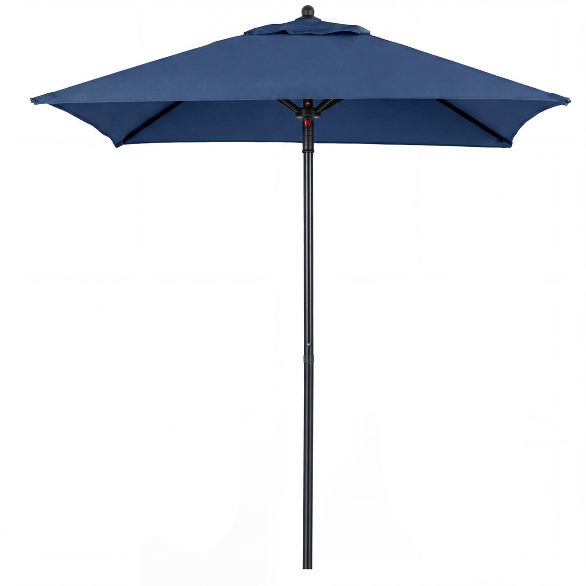 5 Feet Patio Square Market Table Umbrella Shelter with 4 Sturdy Ribs, Navy Outdoor Umbrellas Navy at Gallery Canada