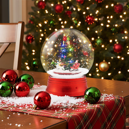 5 Ft Musical Christmas Street Lamp, 8 Tunes, Blowing Snow, Red Christmas Decor & Accessories at Gallery Canada