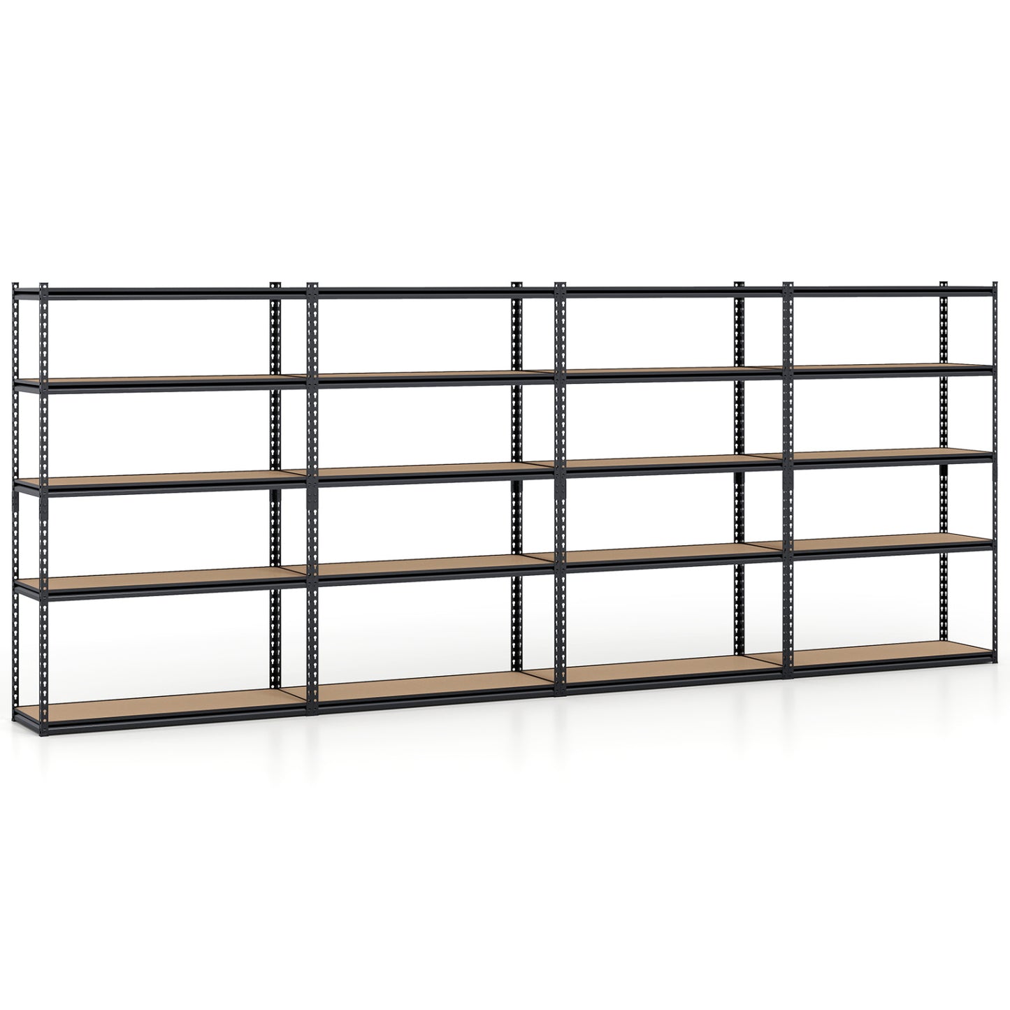 5-Tier Garage Shelving Unit, Set Of 4, Black Garages at Gallery Canada