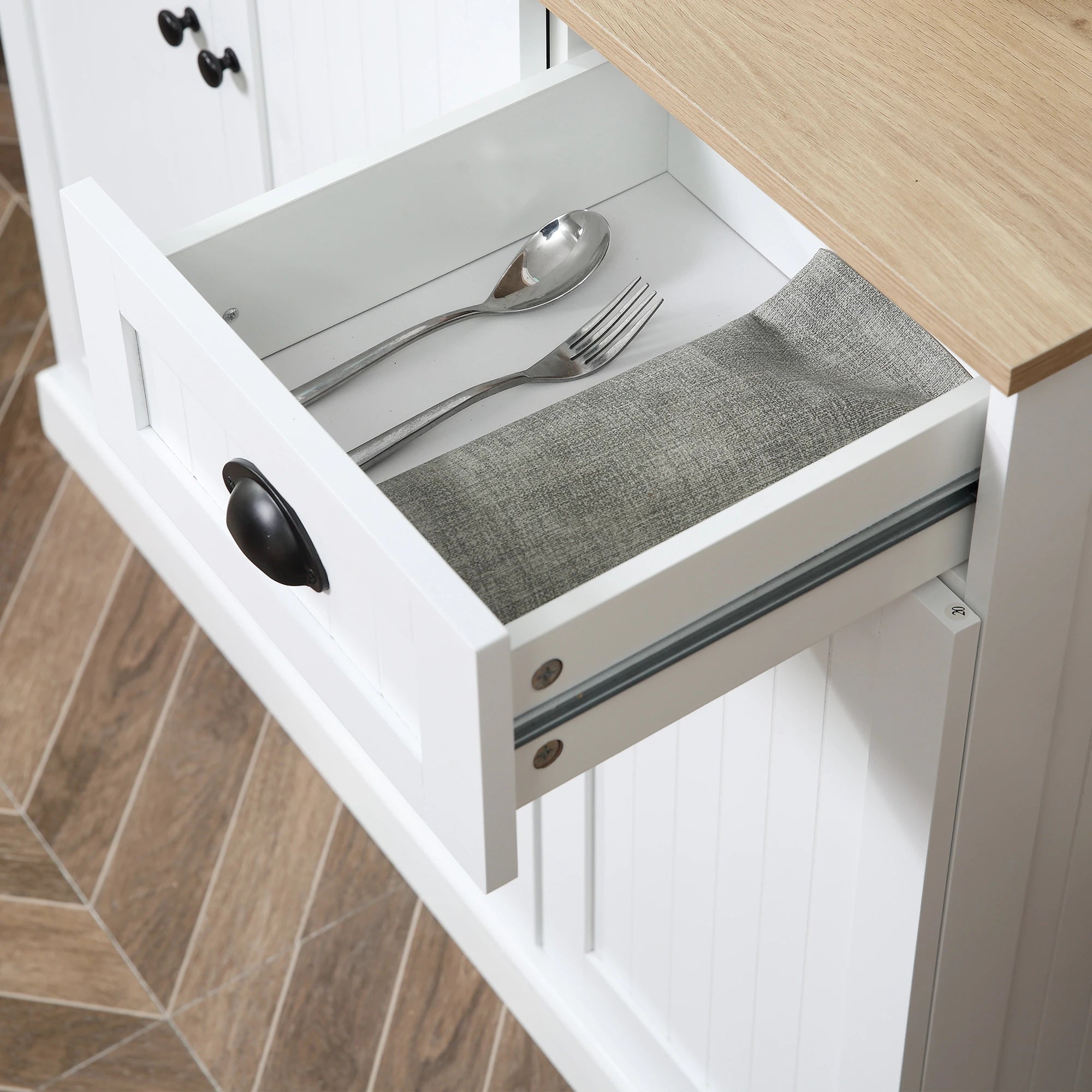 71 Kitchen Pantry Buffet, Hutch Storage Cabinet, Microwave Stand, Oak, White Kitchen Pantry Cabinets at Gallery Canada