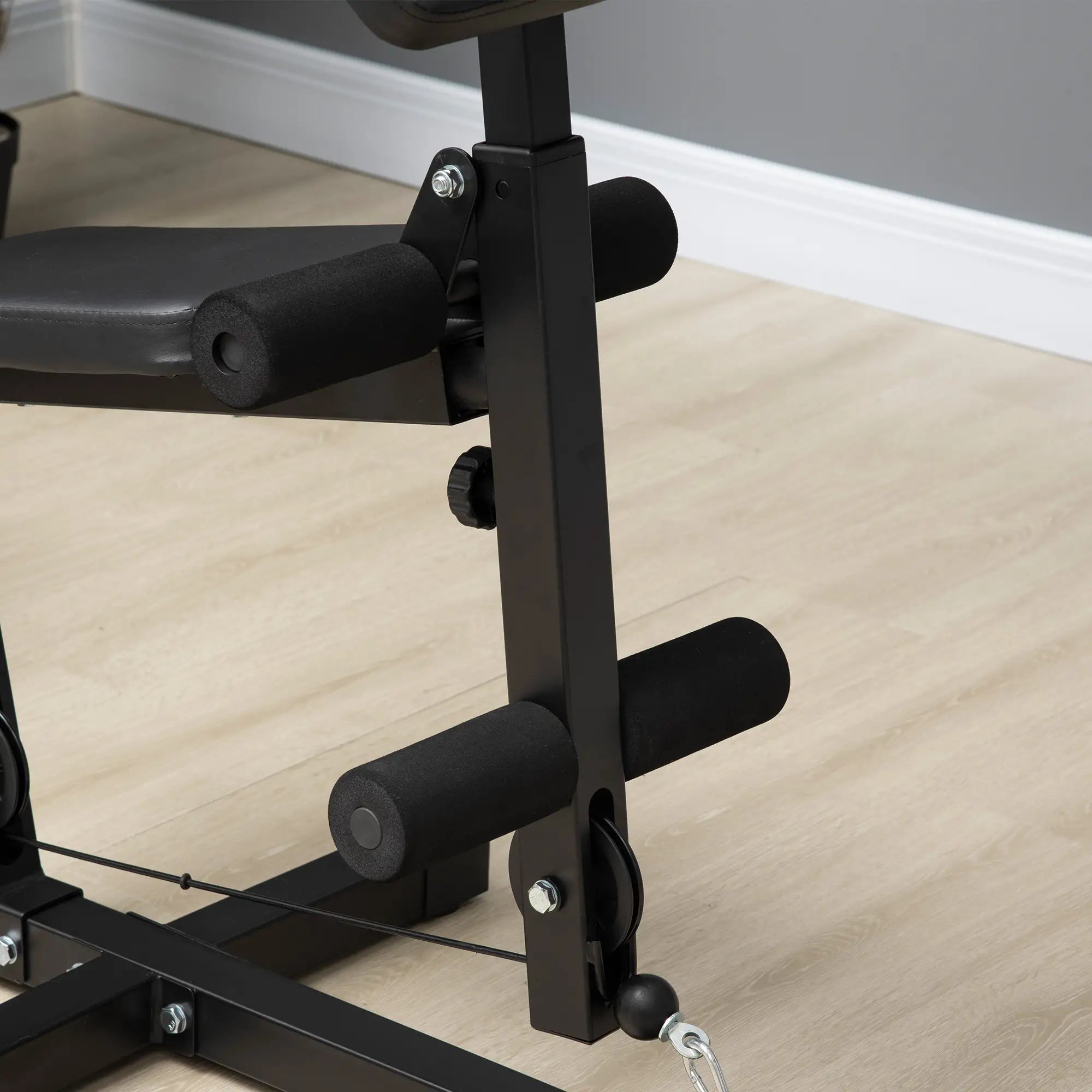 Weight Training Machine, Multifunction Gym Equipment, 143lbs, Black Power Towers at Gallery Canada