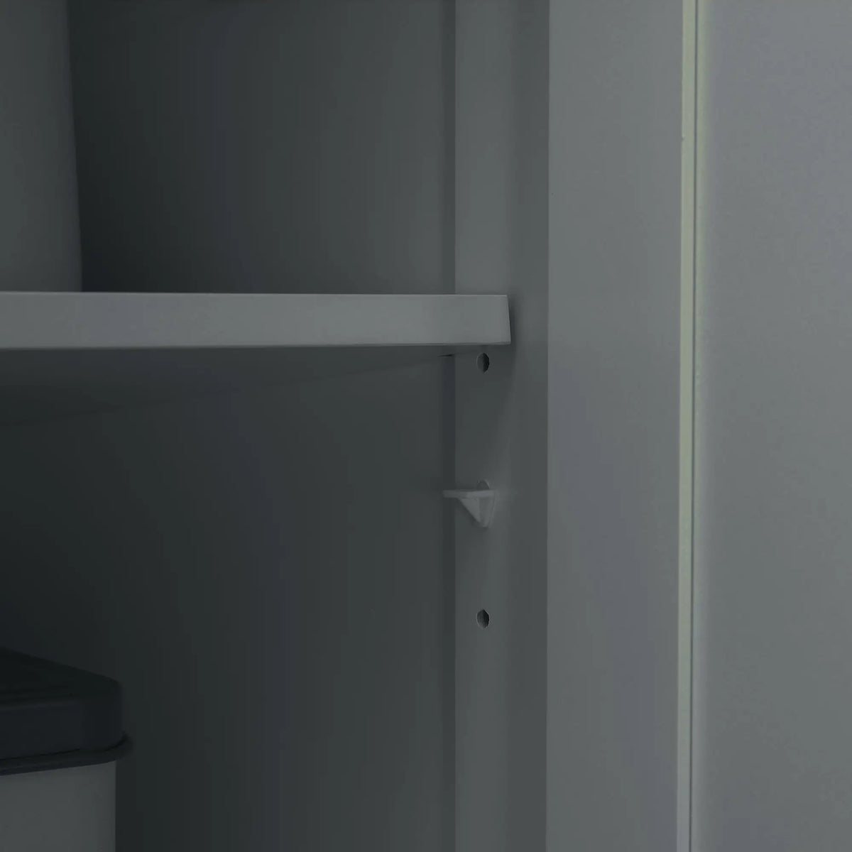 Kitchen Island with Storage, Drop Leaf, Rubber Wood Top, Adjustable Shelves, Grey Kitchen Islands & Kitchen Carts at Gallery Canada
