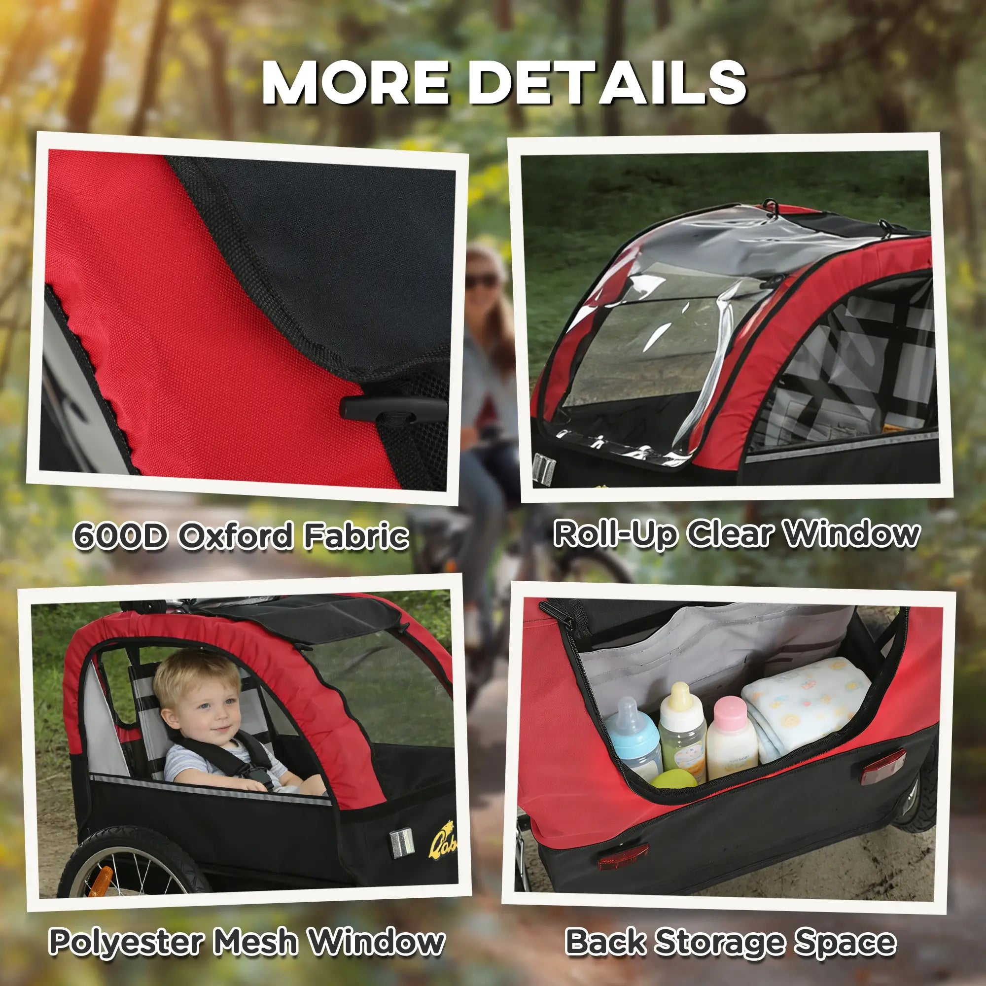 Kids Bike Trailer, 16