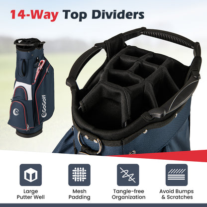Lightweight Portable Golf Cart Bag, Navy Golf at Gallery Canada