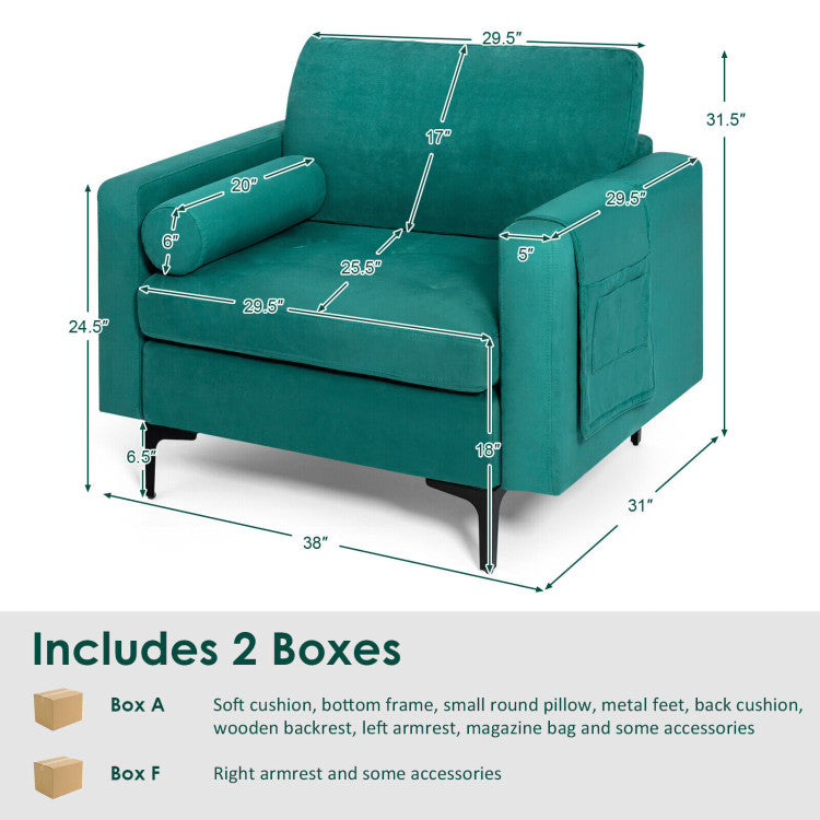 3 In 1 Folding Treadmill, Modern Accent Chair, Fitness Relaxation Set Sofas & Loveseats at Gallery Canada