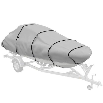 22-24 Ft Trailer Boat Cover, 3000mm Waterproof, Light Grey Water Sports & Boating Supplies at Gallery Canada