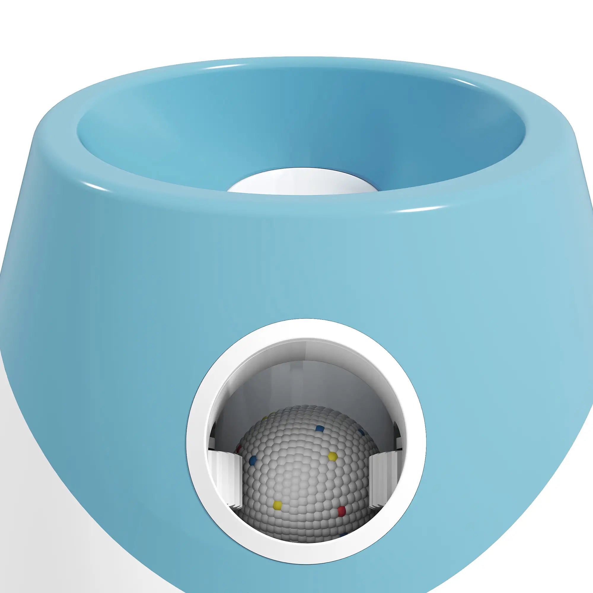 Automatic Dog Ball Launcher With 5 ETPU Balls, Blue Dog Agility Training Equipment at Gallery Canada