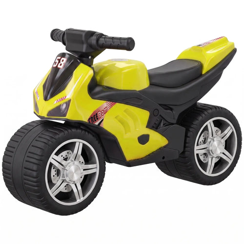 Balance Bike With Music, Wide Tires, Green