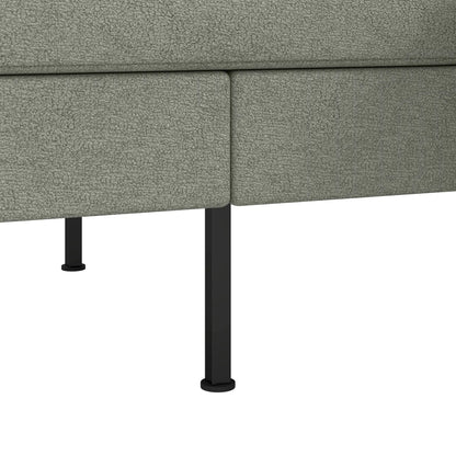 78 In L Shaped 3 Seater Sofa with Ottoman, Grey L Shaped Couchs at Gallery Canada