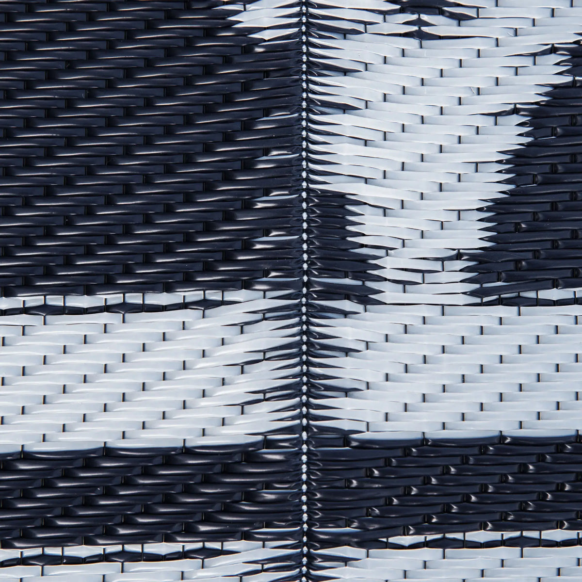 Reversible Outdoor RV Rug, 9' x 18', White, Patio Mat, Dark Blue Outdoor Reversible Rugs at Gallery Canada