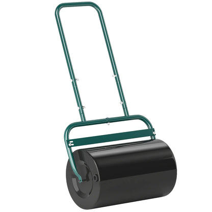 Heavy Duty Lawn Roller 20" Sand Water Fill, Green Lawn Rollers Black, Green at Gallery Canada