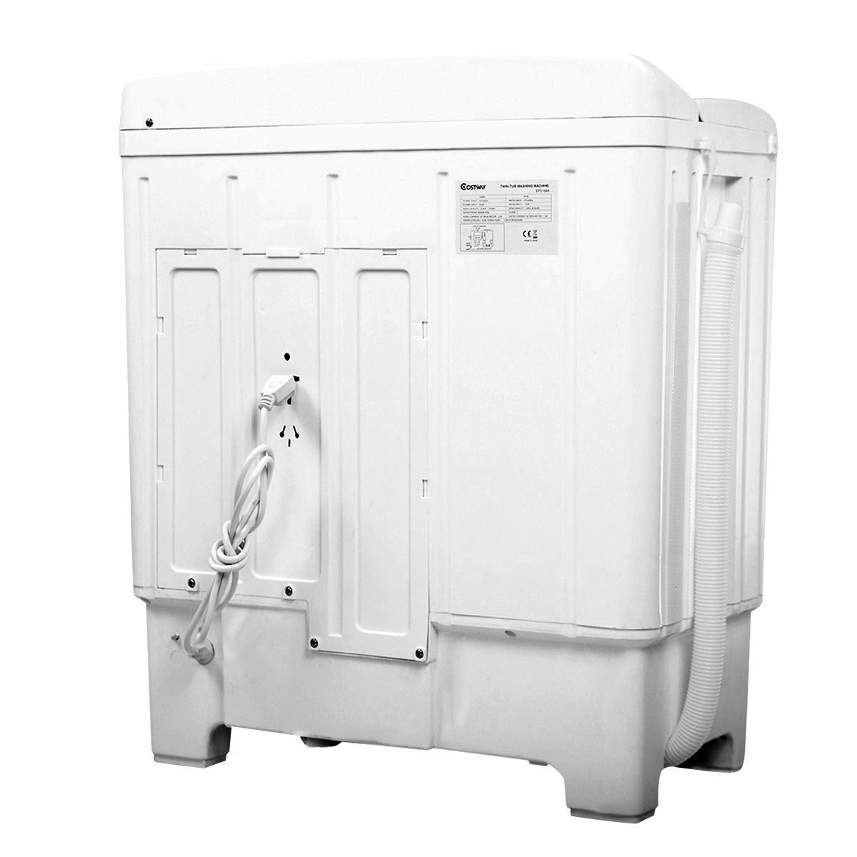 20 Lbs Compact Twin Tub Washing Machine, White Washing Machines at Gallery Canada