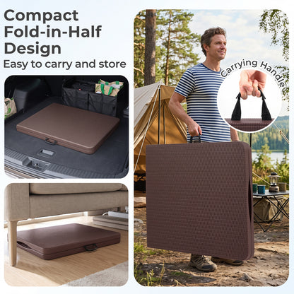6 FT Plastic Fold-in-Half Camping Table Picnic Tables at Gallery Canada