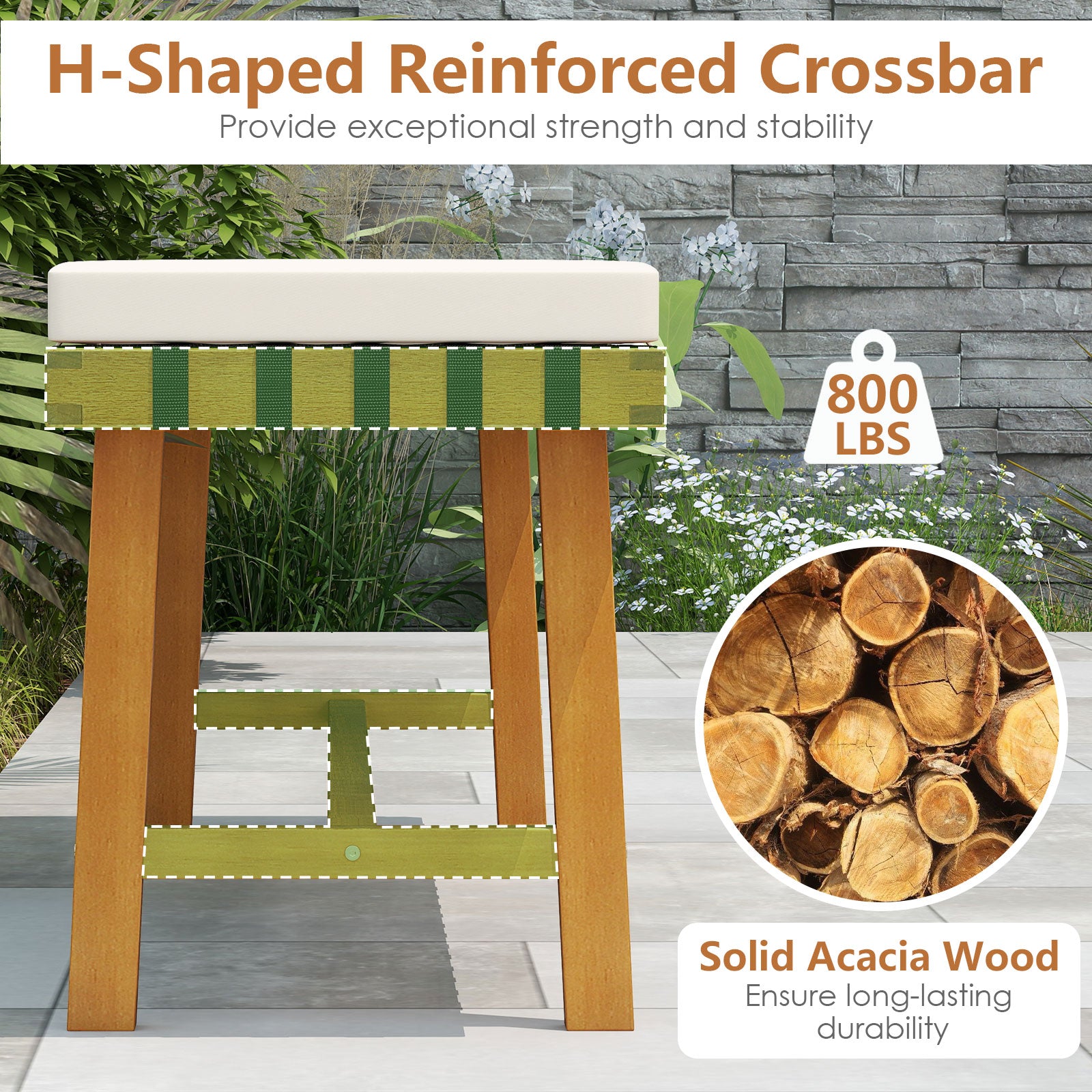 6-Piece Patio Dining Set, Farmhouse Furniture For 5-6 People Patio Dining Sets at Gallery Canada