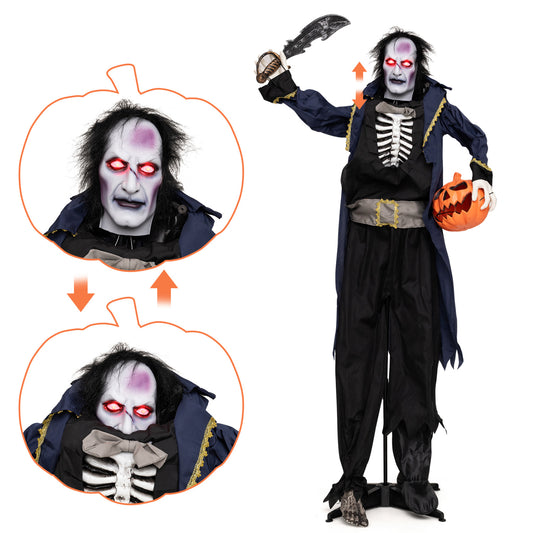 6 ft Animated Halloween Vampire Pirate Decoration Halloween Options at Gallery Canada