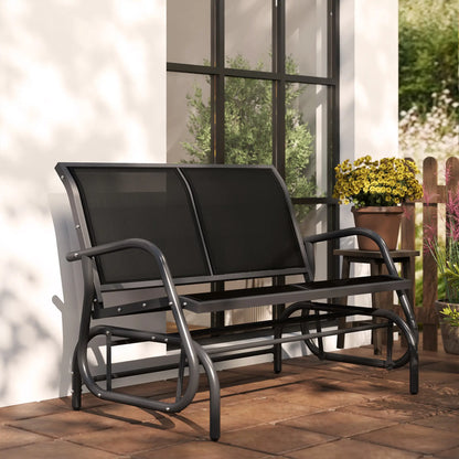 Outdoor Patio Glider Bench, Heavy-Duty Steel Frame Outdoor Gliders at Gallery Canada
