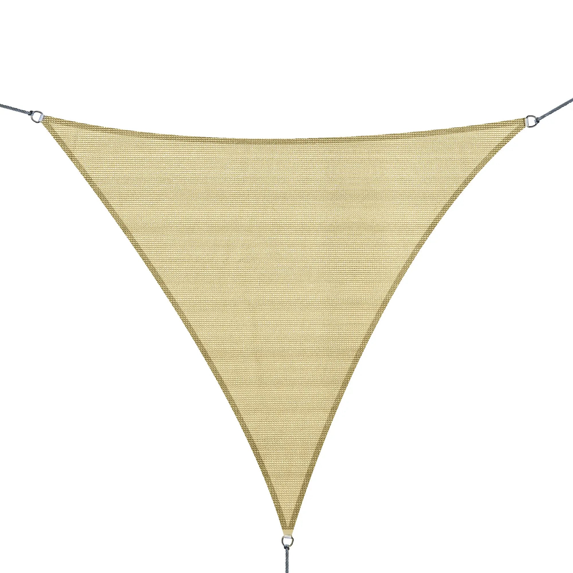 Triangle 10' X 10' X 10' Sun Shade Sail, UV Block Canopy For Patio Deck, Sand Shade Sails Sand at Gallery Canada