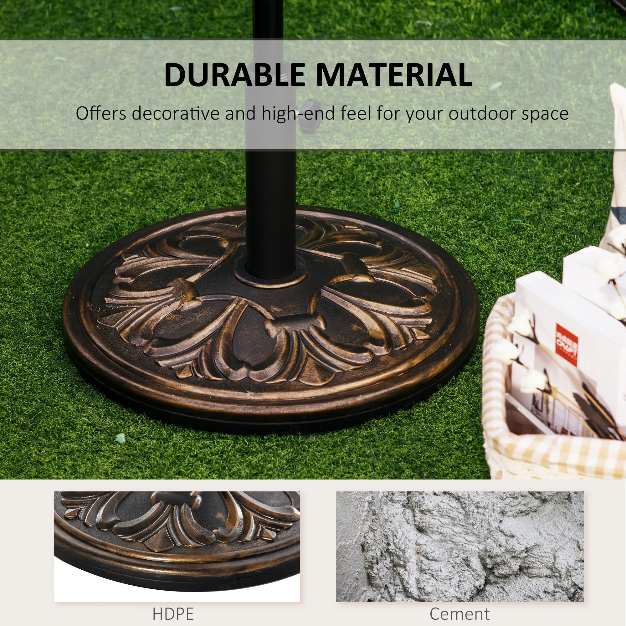 29 lb Concrete Umbrella Base, 19