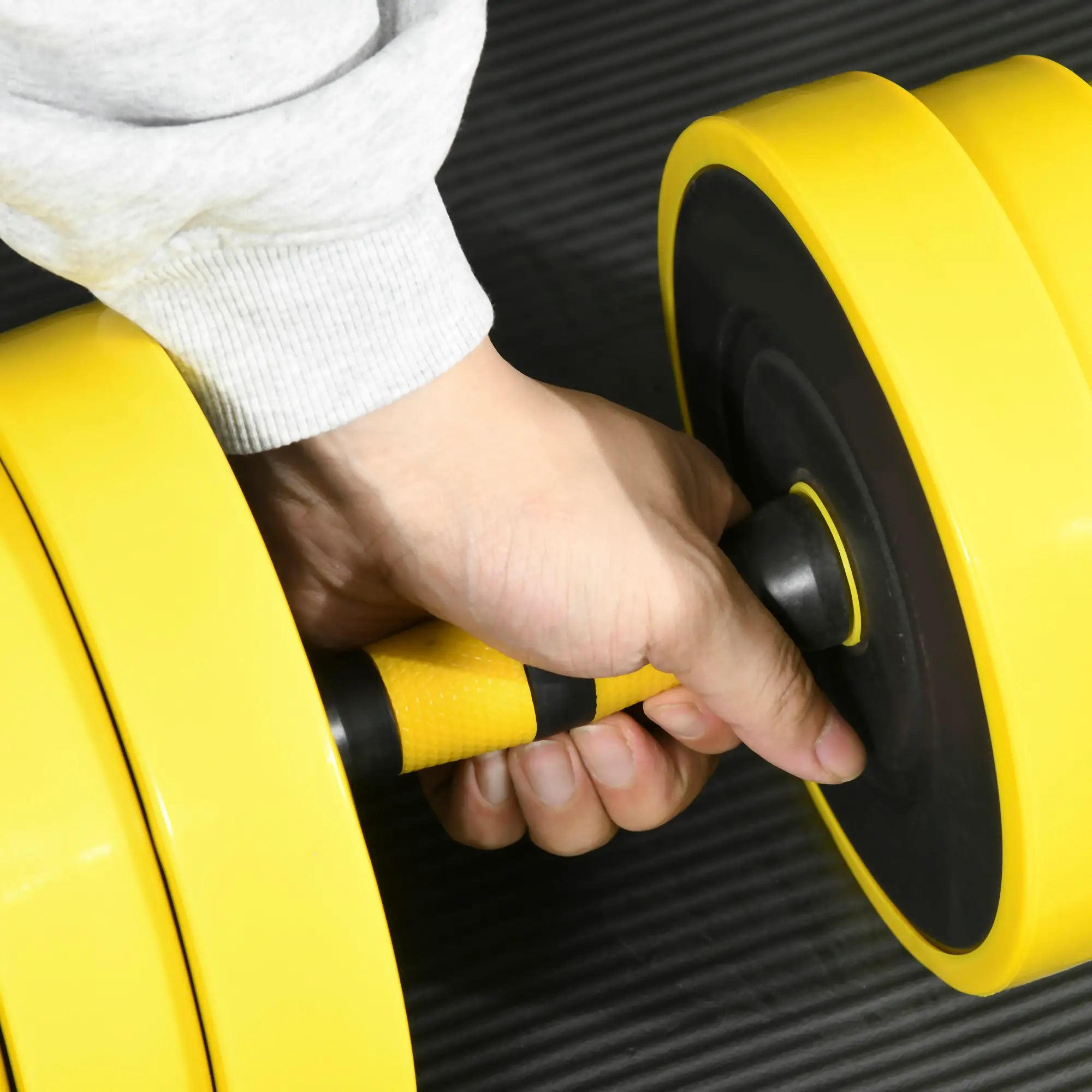 Adjustable Dumbbell Barbell Set 66lbs, Strength Training, Home Gym Dumbbells & Barbells at Gallery Canada