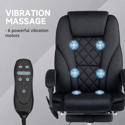 Reclining Massage Office Chair, Black Massage Chairs at Gallery Canada